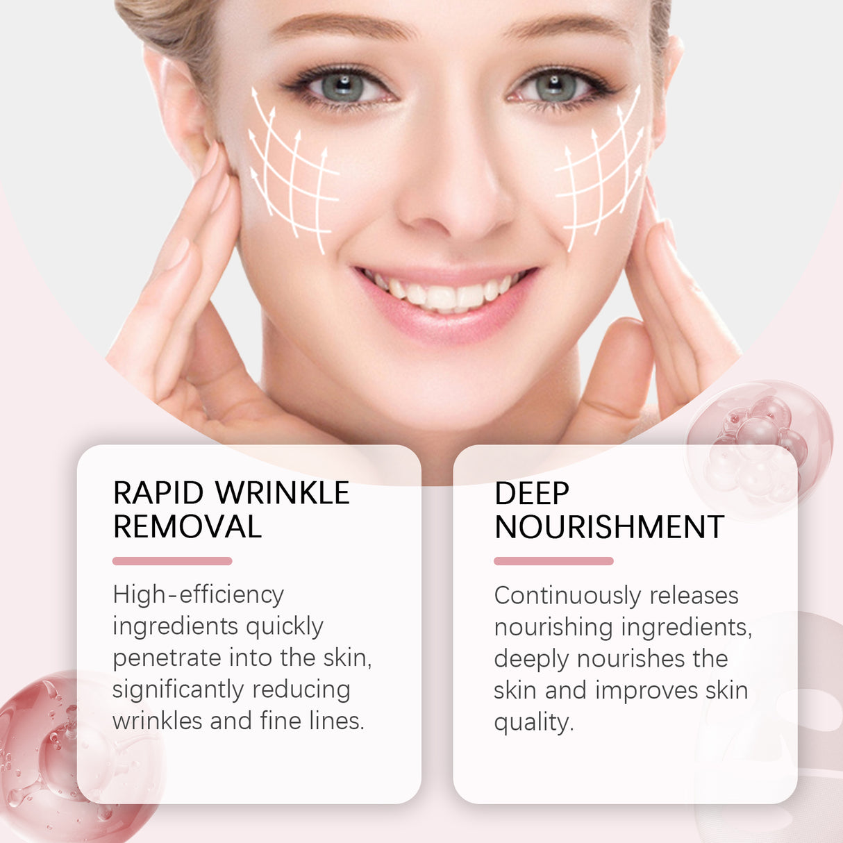Collagen Skin Care Mask Brightens, Nourishes And Moisturizes Every Inch Of Skin