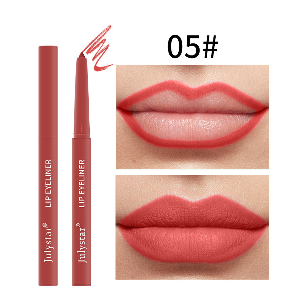 Waterproof Lipstick Lips Pink Matte Solid Lipliner - V.I.P Digital Presence