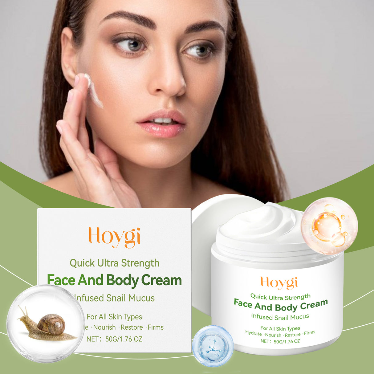 Moisturizing Face Body Cream Gentle Skin Moisturizing, Hydrating, Firming And Smoothing Skin Care Face Body Cream