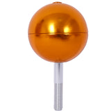 25FT segmented flagpole kit, ultra thick heavy-duty aluminum flagpole with top ball outdoor embedded flagpole - V.I.P Digital Presence
