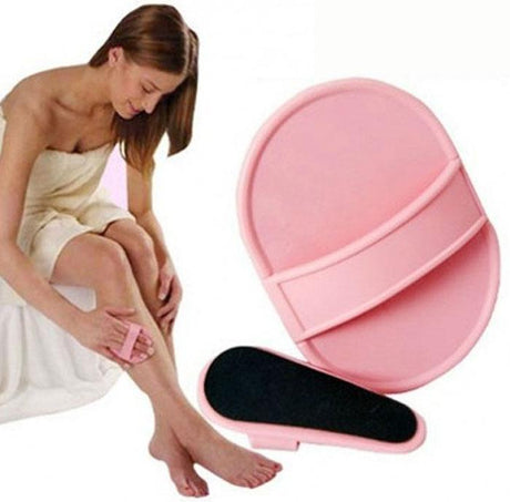 Women Face Lip Leg Arm Easy Smooth Pads Useful Adhensive Hair Skin Exfoliator Painless Removal Tool - V.I.P Digital Presence