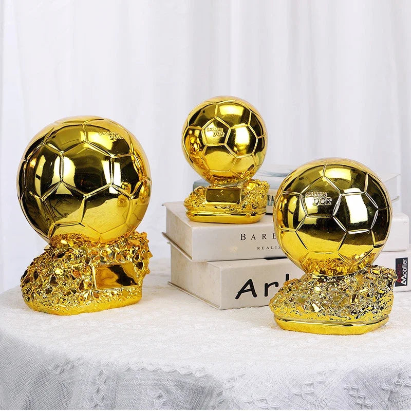European Football Golden Ball Award Souvenir Football Cup Champion Player Competition Award Gold Model Gift Fans Souvenir Gift - V.I.P Digital Presence