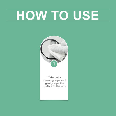 Lens Cleaning Wipes Eyeglass Screen Wipes Individual Package Carry Cleaning Wipes With You - V.I.P Digital Presence