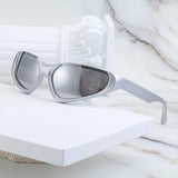 New Windproof Sports Sunglasses For Women Y2K Millennium Outdoor Sunglasses For Men
