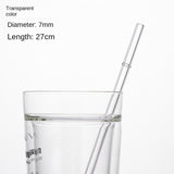 Eco-Friendly High Borosilicate Glass Straw Durable Heat-Resistant Starbucks Kids Straw 27cm Customized - V.I.P Digital Presence