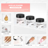 COSCELIA New 9 Color Crystal Color Powder 30Ml Crystal Liquid Desiccant Anastomosis Agent Set Nail Brush Full Set - V.I.P Digital Presence