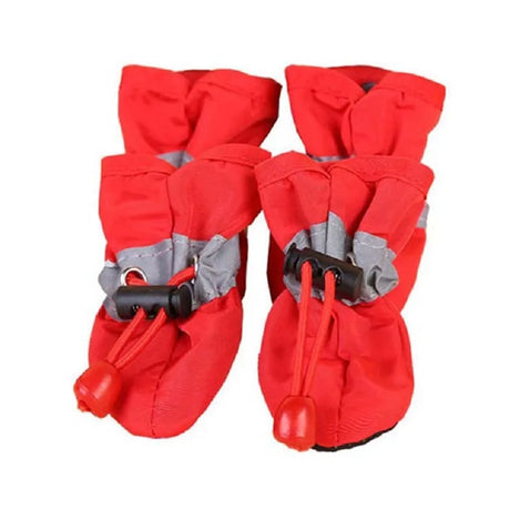 New 4pcs Pet Dog Shoes Anti-slip Rain Snow Boot Thick Warm For  Small Cats Dogs Puppy Dog Socks Booties - V.I.P Digital Presence