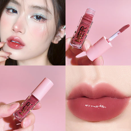 Glazed Mirror Water Lip Glaze Lipstick Female Student Lip Gloss Moisturizing Moisturizing Lip Glaze Toot Jelly Glass Lip Gloss - V.I.P Digital Presence