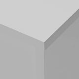 51.18inch WHITE morden TV Stand with LED Lights high glossy front TV Cabinet color:WHITE