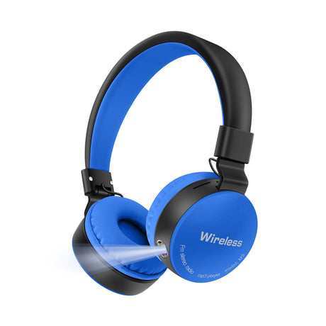 AKZ-B67 Bluetooth headset with high battery flashlight lighting headset card insertion FM - V.I.P Digital Presence