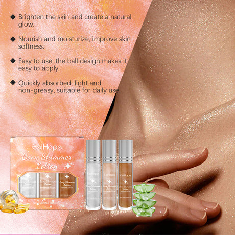 Face Highlight Oil Stick Set Party Ball Show Makeup Ball Liquid Fluorescent Highlight Oil - V.I.P Digital Presence