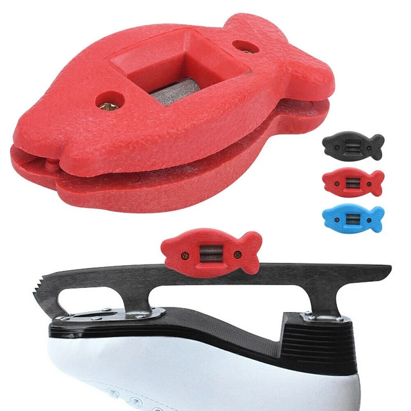 Diamond Sandstone Ice Skate Double Side Sharpener Portable Hanging Ice Hockey Shoe Blades Sharpener Ice Skate Accessories - V.I.P Digital Presence
