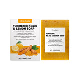 Lemon Turmeric Acid Soap Cold Wash Bath Gentle Cleansing Skin Care Facial Body Universal