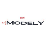 Suitable for Tesla Model Y trunk letter labeling MODEY English letter logo - V.I.P Digital Presence