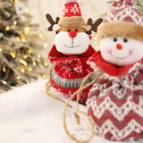 New 3D Knitted Fabric Doll Apple Bag Christmas Decorations Children's Day Gift Bundle Pocket Candy Bag - V.I.P Digital Presence