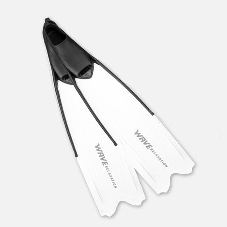 Professional Freediving Long Fins for Spearfishing, Diving, Snorkeling – PP+TPR, Anti - Skid - V.I.P Digital Presence