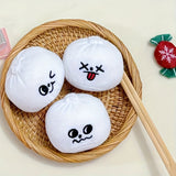 Pet Plush Bun Sound Biting Small Steamed Bun Durable Slow Feeding Hide Food Intelligent Sniffing - V.I.P Digital Presence