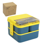 Sealed microwaveable double layer lunch box - V.I.P Digital Presence