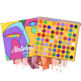 UCANBE 72 colors abstract eye shadow palette candy colored pearlescent matte cos makeup easy to color eye shadow - V.I.P Digital Presence