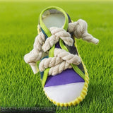 Durable Dog Toy Slippers for Self-Entertainment and Teeth Cleaning with Cotton Rope for Pet Dogs - V.I.P Digital Presence