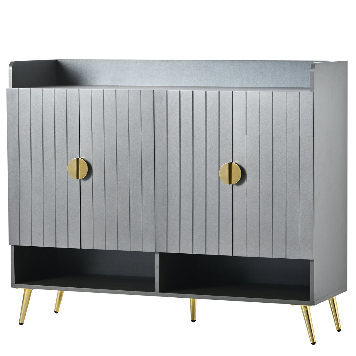 U-Can shoe cabinet with door, 11 layer shoe cabinet with adjustable shelves, modern wooden shoe cabinet (matte surface) - V.I.P Digital Presence