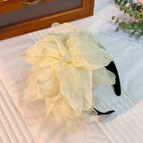 Handmade European and American headbands with versatile fabric flower hair accessories - V.I.P Digital Presence