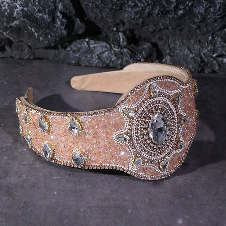 Fashion Baroque Heavy Industries Full Diamond Hair Hoops - V.I.P Digital Presence