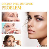 24k Gold Peel Mask Deeply Cleanses The Skin Of Blackheads, Pimples, Delicate Pores And Tighteners Skin Care - V.I.P Digital Presence