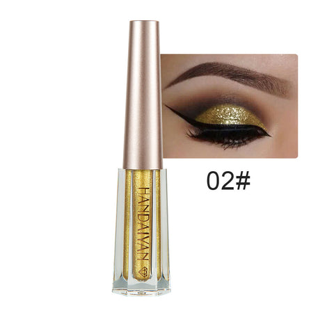 HANDAIYAN Diamond Pearl Liquid Eye Shadow 12 Colors Shining Bright Eye Shadow Liquid - V.I.P Digital Presence