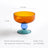 Household heat-resistant cute stained glass bowl tall dessert bowl sugar bowl household taro round ice cream bowl yogurt bowl - V.I.P Digital Presence