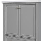 30 inch bathroom vanity no sink  base only gray - V.I.P Digital Presence