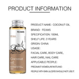 Coconut Skin Care Massage Body Care Essential Oil Coconut oil - V.I.P Digital Presence