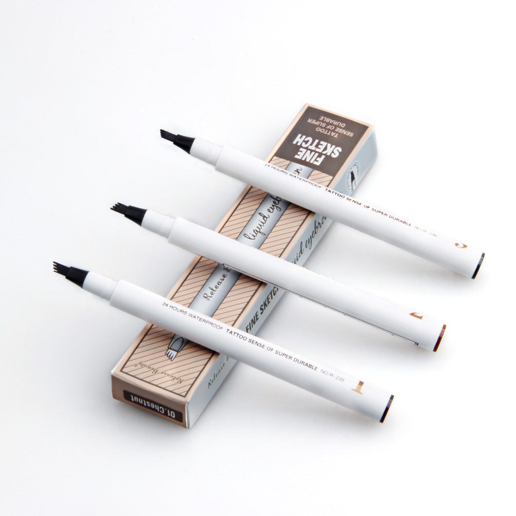 RELEASE BEAUTY Liquid Eyebrow Pencil Very Fine Micro Carving Eyebrow Pencil Is Easy For Lazy People To Use - V.I.P Digital Presence