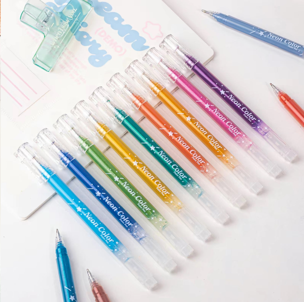 SparkleHue Gel Pen Set