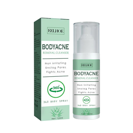 Body Acne Removal Cleanser Spray, Deep Clean Back Arm Fade Acne Beauty Moisturizing Spray - V.I.P Digital Presence