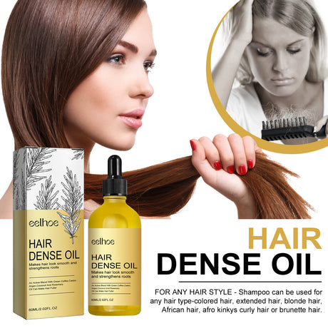 Hair Dense Oil, Scalp Cleaning Care Fluffy Soft Repair Dry Hair Impetuous Solid Hair Dense Hair Essential Oil - V.I.P Digital Presence