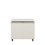 Modern lift coffee table, living room with 4 chairs, expandable 1 hidden storage space+2 drawers, folding dining table - V.I.P Digital Presence