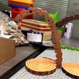 Printed wooden coasters Creative coffee cup holder Portable coaster - V.I.P Digital Presence