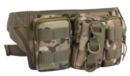 Black Hawk Commandos Waist Bag 3-Sack Portable Waterproof camouflage pack for Travel workout sports outdoor - V.I.P Digital Presence