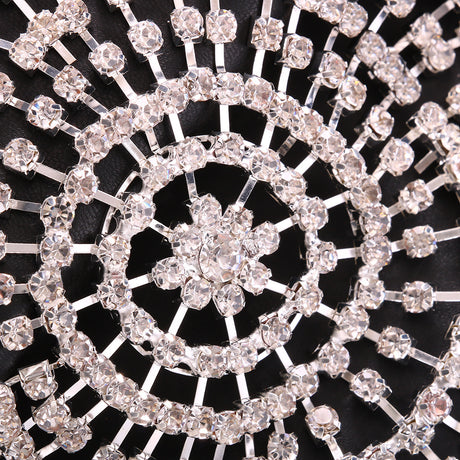 Exaggerated long flowing Su hair chain nightclub stage performance rhinestone hair accessories European and American headwear hair chain - V.I.P Digital Presence
