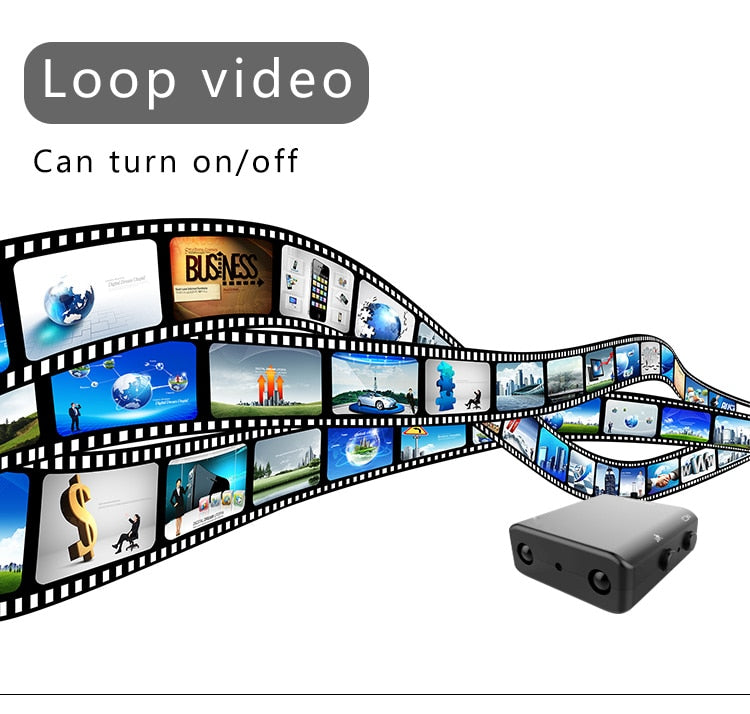 Mini Camera Full HD 1080P Home Security Camcorder Night Vision Micro Secret Cam Motion Detection Video Voice Recorder - V.I.P Digital Presence