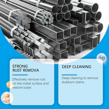 Rust Cleaning Effervescent Tablet, Multi-Effect Decontamination Metal Anti-Rust Home Cleaning Multi-Purpose Effervescent Tablet - V.I.P Digital Presence