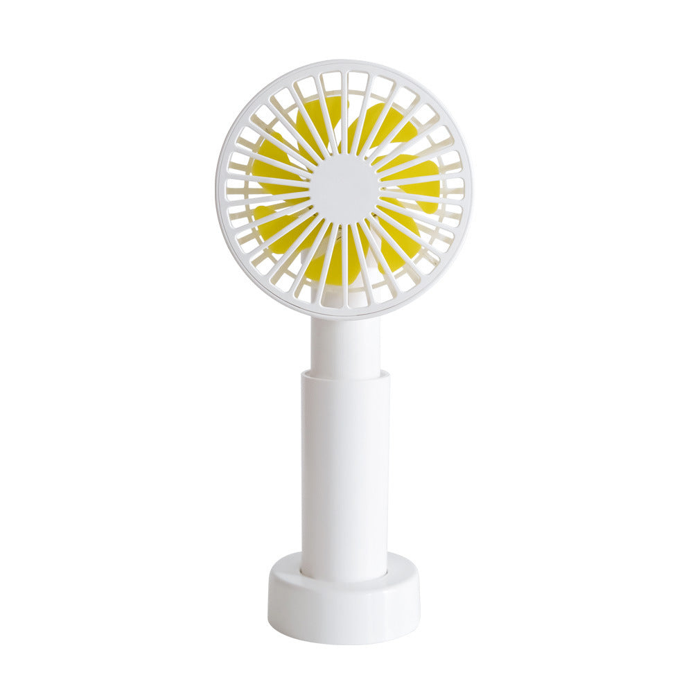 Nuevo ventilador giratorio telescópico multidimensional, mini ventilador de mano pequeño con carga USB para escritorio de oficina al aire libre 