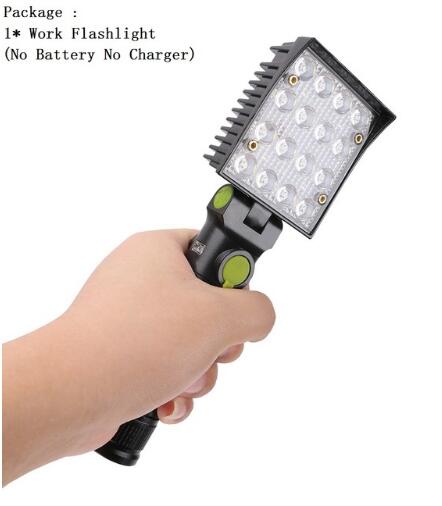 16 LEDs Work Flashlights White Red Blue Light Car Repair Working Lamp USB 18650 Torch Built-in Magnet Hook - V.I.P Digital Presence