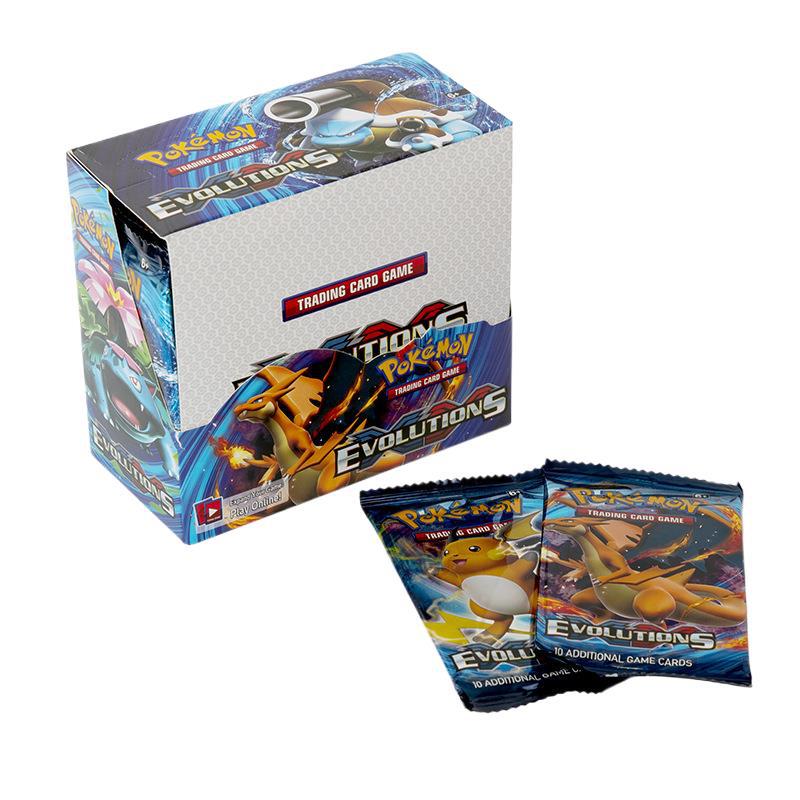 Caja ciega de cartas de Pokémon Darkness, bolsa plateada para robar cartas de Pokémon