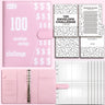 100 Envelope Challenge Binder Couples 100 Day Challenge Savings Savings Notebook - V.I.P Digital Presence
