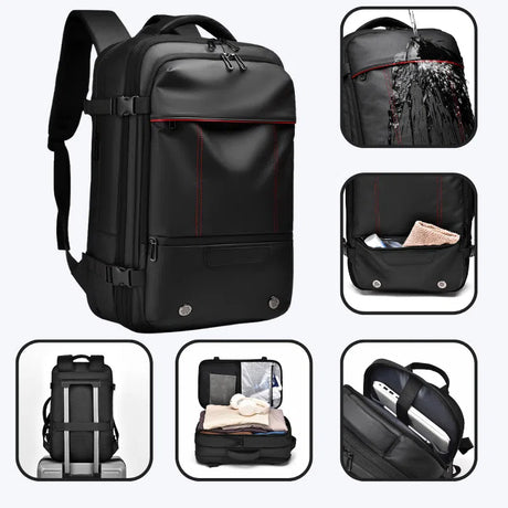 Men's Backpack Business Travel Backpack Large Capacity Expansion Multifunctional Vacuum Compression Backpack for Men - V.I.P Digital Presence