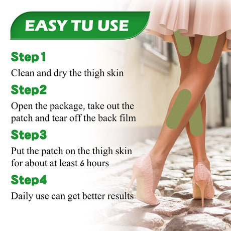 Moxa Leg Lift Paste, Tight Leg Fat, Anti-Orange Peel Shape Lazy People To Create Beautiful Slim Legs - V.I.P Digital Presence