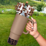 Cup Boot for Stanley 40/30 oz: Straw Cover, Bow Topper, Diamond Caps, Bottom Protector, 3 PCS Set. - V.I.P Digital Presence