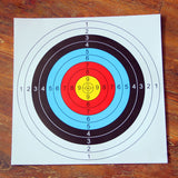 New 30pcs 40*40 cm Archery Shooting Target Paper Bow Hunting Archery Kit Standard Full Ring Single Spot Shooting Training Paper - V.I.P Digital Presence